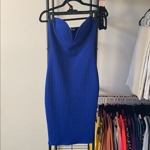Blue Bodycon Dress